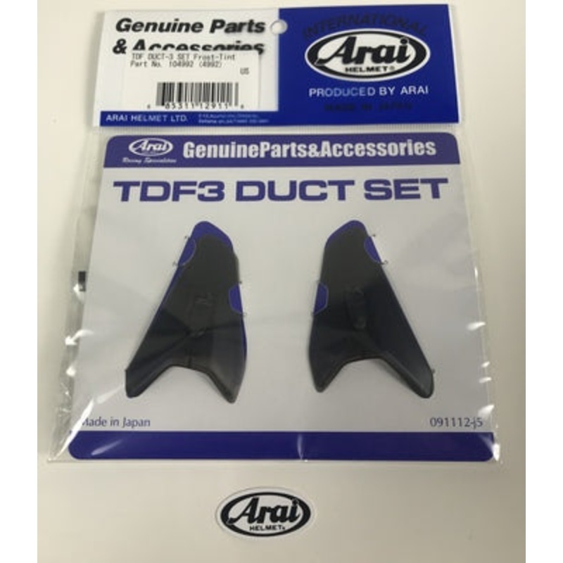 Arai Tdf Duct-3 Set - Frost-Tint