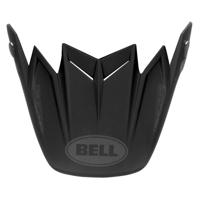 Bell Replacement Moto-9 Flex Peak - Syndrome Matte Black