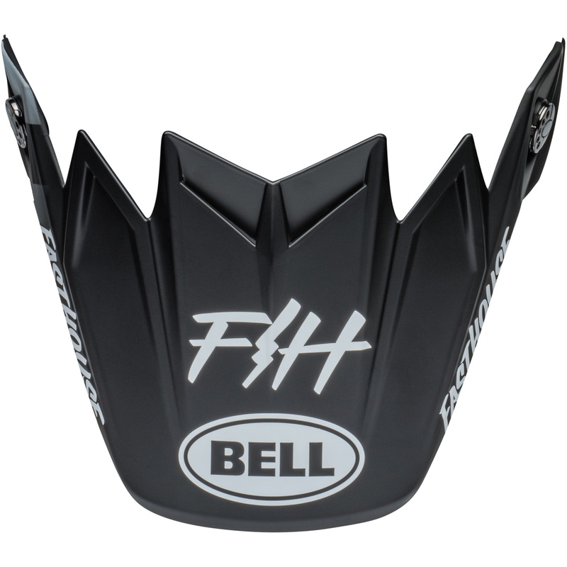Bell Replacement Moto-9S Flex Peak Fasthouse MC Core Black/Yellow
