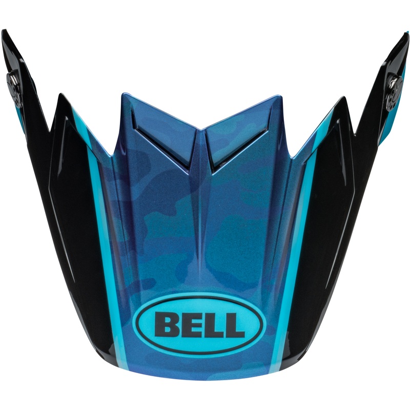 Bell Replacement Moto-9S Flex Peak - Sprite Black/Blue