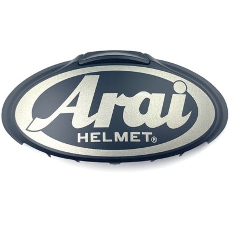 Arai Quantic 3D Logo Duct - Black/Dark Gry Metallic