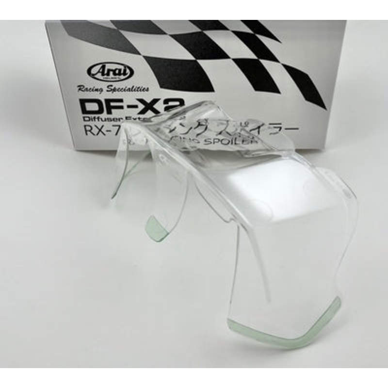 Arai RX-7V/RX-7V Evo DF-X2 Diffuser Extension Clear