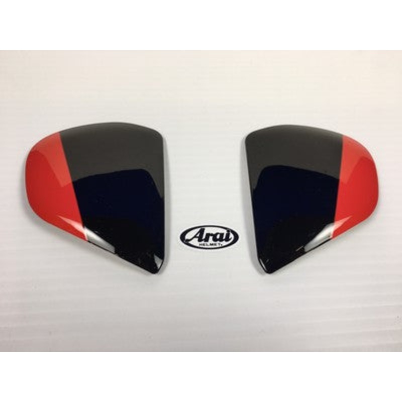 Arai RX-7V Side Pods Statement Black (Pair)