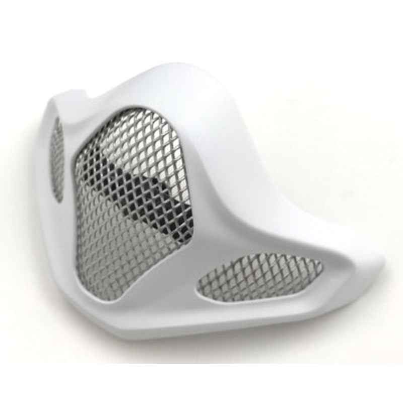 Arai Vx-Pro 4 Chinbar Ex Vent Grill - Metallic White Frost