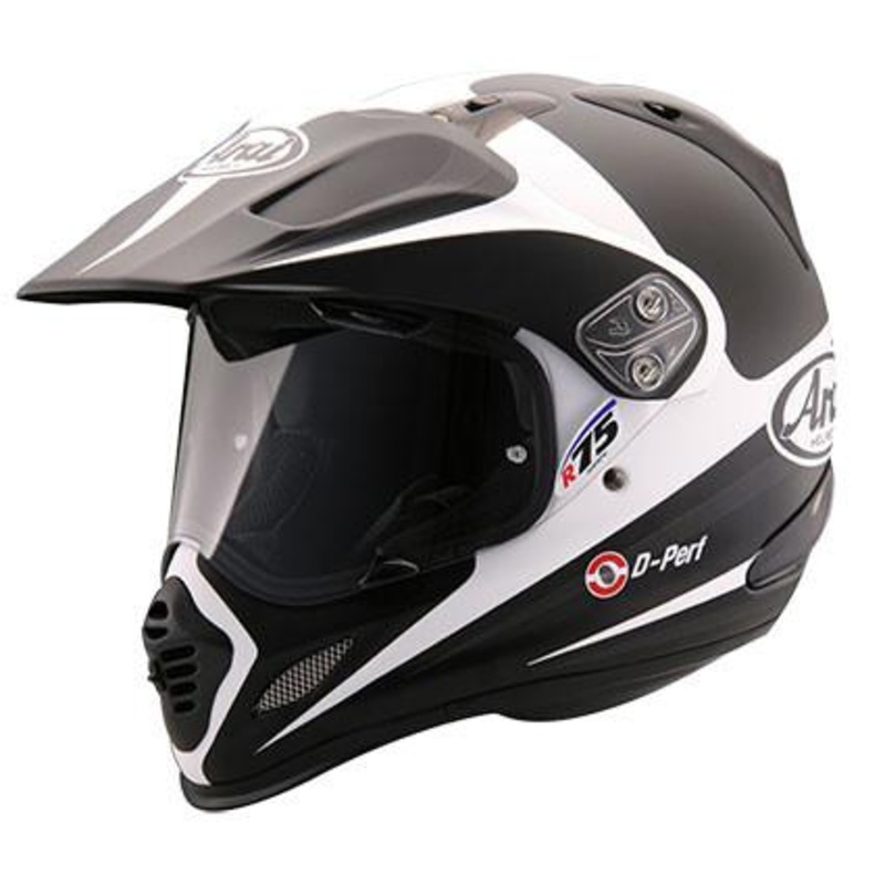Arai XD-4 Replacement Helmet Peak Route - White