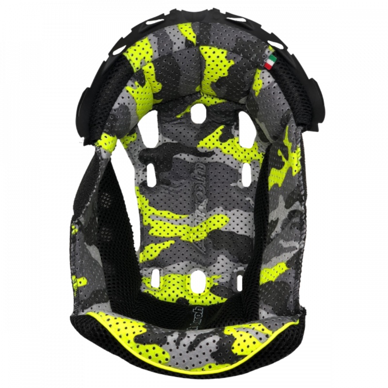 Airoh Aviator 2.3 Replacement Crown Liner - Camo Grey - L - 10mm
