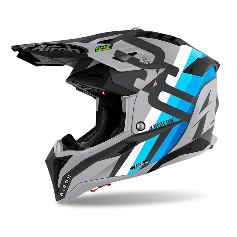 Airoh Aviator 3 Rainbow Helmet - Anthracite Matt