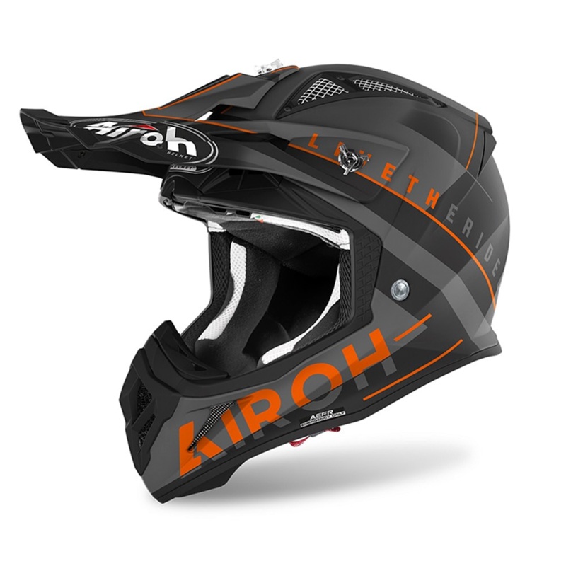 Airoh Aviator Ace Amaze Helmet - Orange Matt