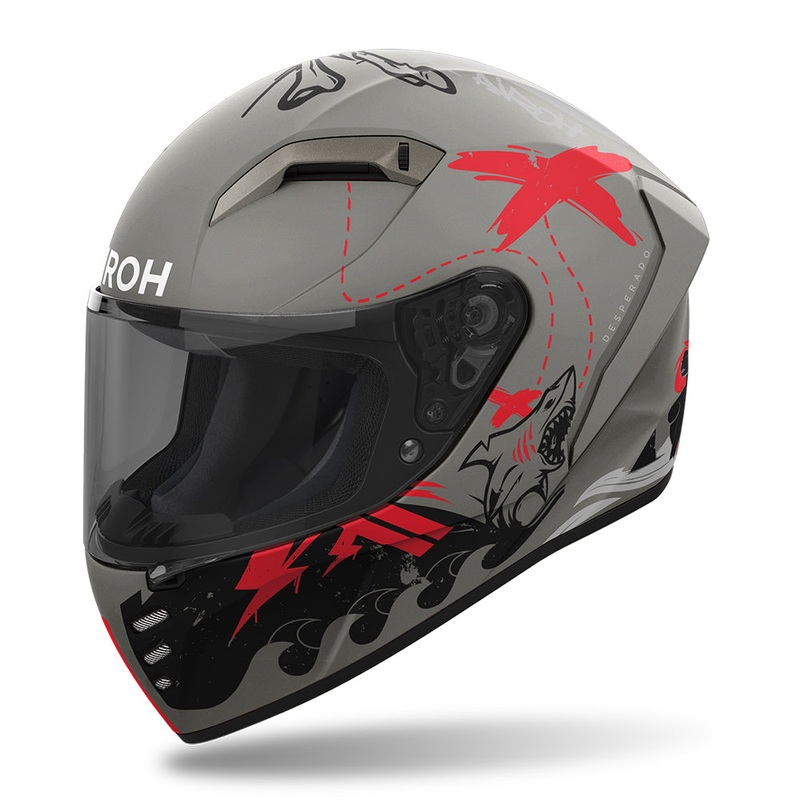 Airoh Connor Desperado Helmet - Orange Matt