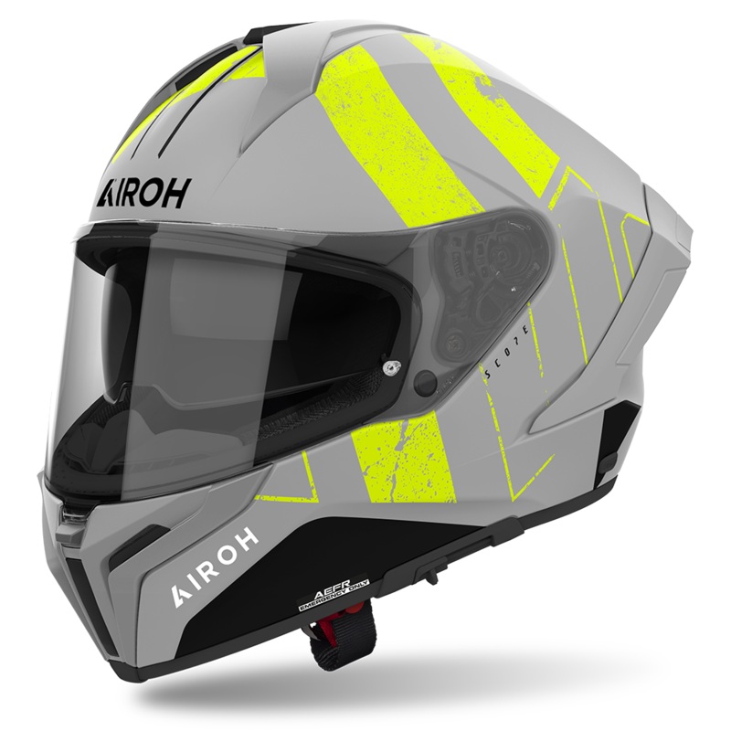 Airoh Matryx Scope Helmet - Yellow Matt