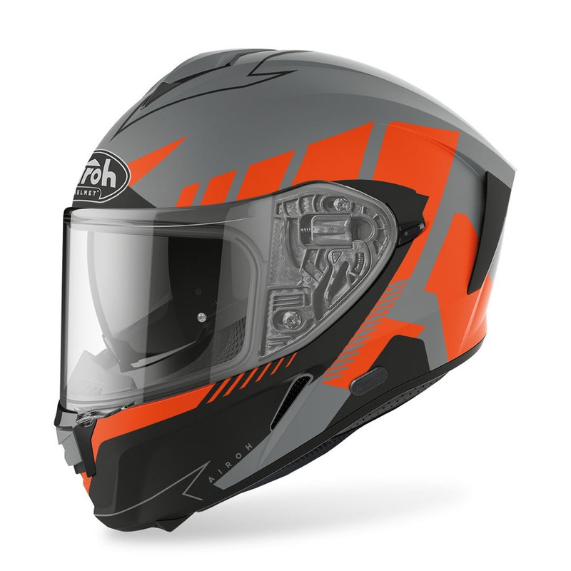 Airoh Spark Rise Helmet - Orange Matt