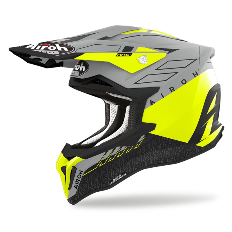 Airoh Strycker Skin Helmet - Yellow Matt