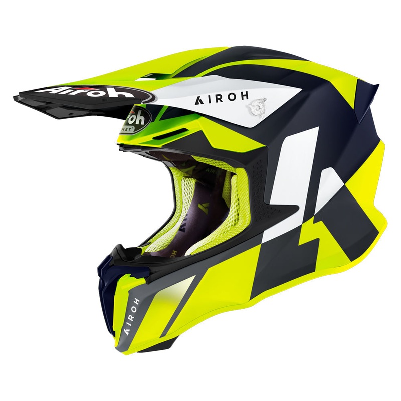 Airoh Twist 2.0 Lift Helmet - Yellow Matt