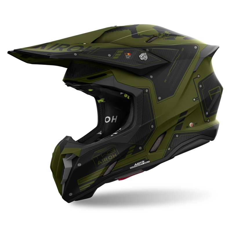 Airoh Twist 3.0 Helmet - Military Matt