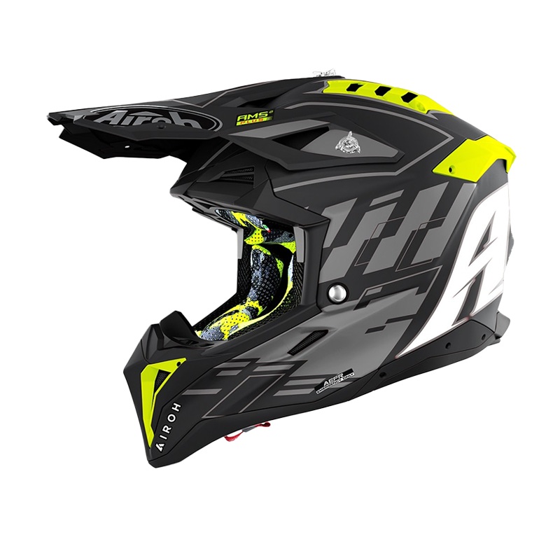 Airoh Aviator 3 Rampage Helmet - Matt Black