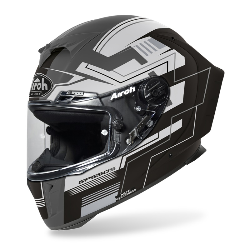 Airoh GP550 Challenge Helmet - Matte Black