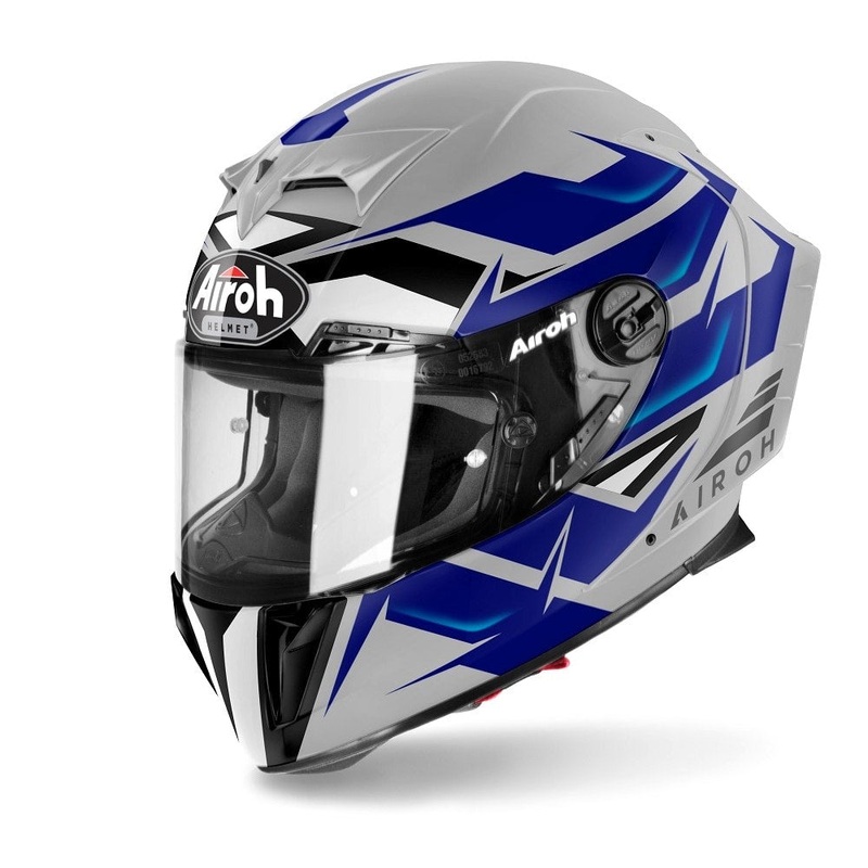 Airoh Gp550-S Wander Helmet - Blue Gloss