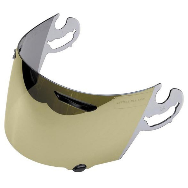 Arai Sai Shield Corsair-V/RX-Q/Vector II Replacement Helmet Visor - Coated Gold