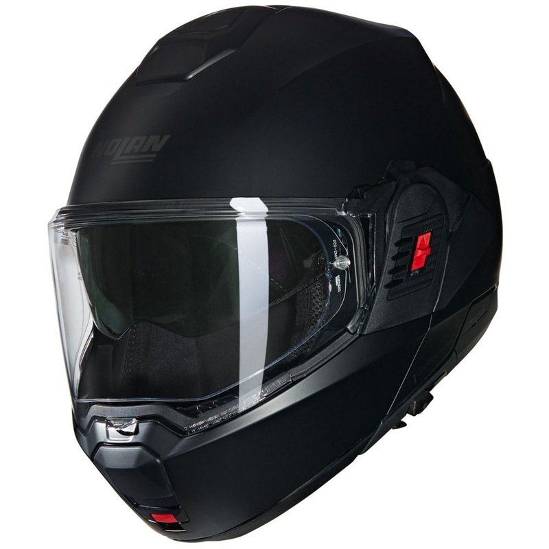Nolan N120-1 Flip Over Classico Helmet - Flat Black