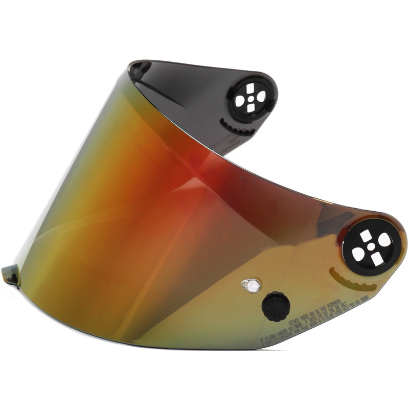 Nolan X-804 Flat Racing RS Visor  - Iridium Red