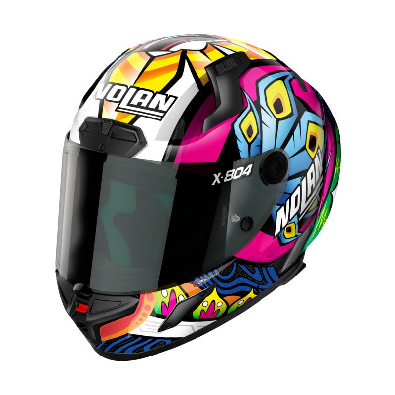 Nolan X-804 RS Full Face Davies Helmet - Multi Colour