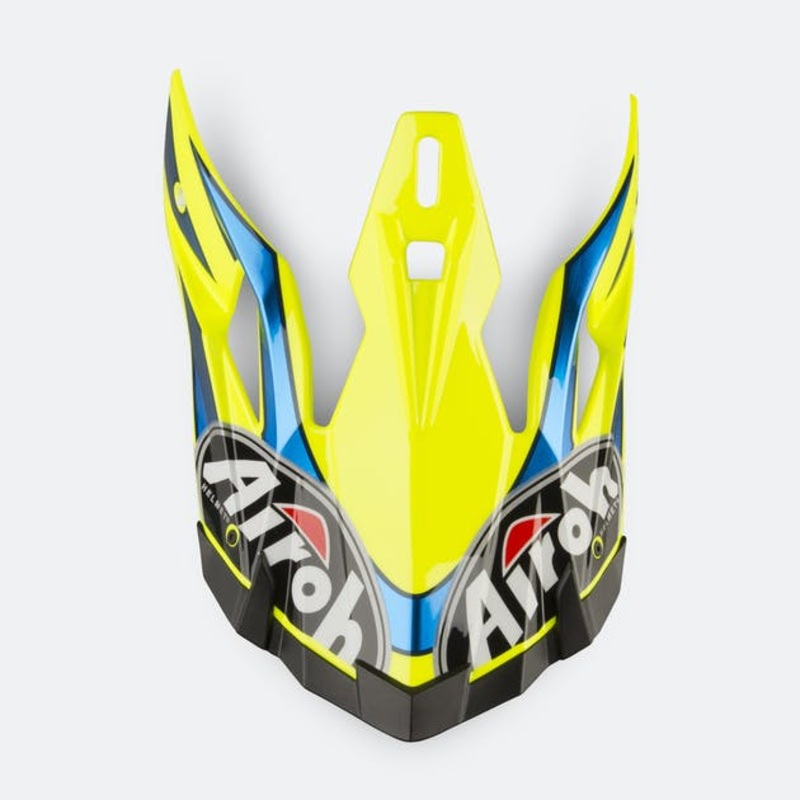 Airoh Aviator 2.2 Cairoli Qatar Replacement Peak - Gloss Yellow