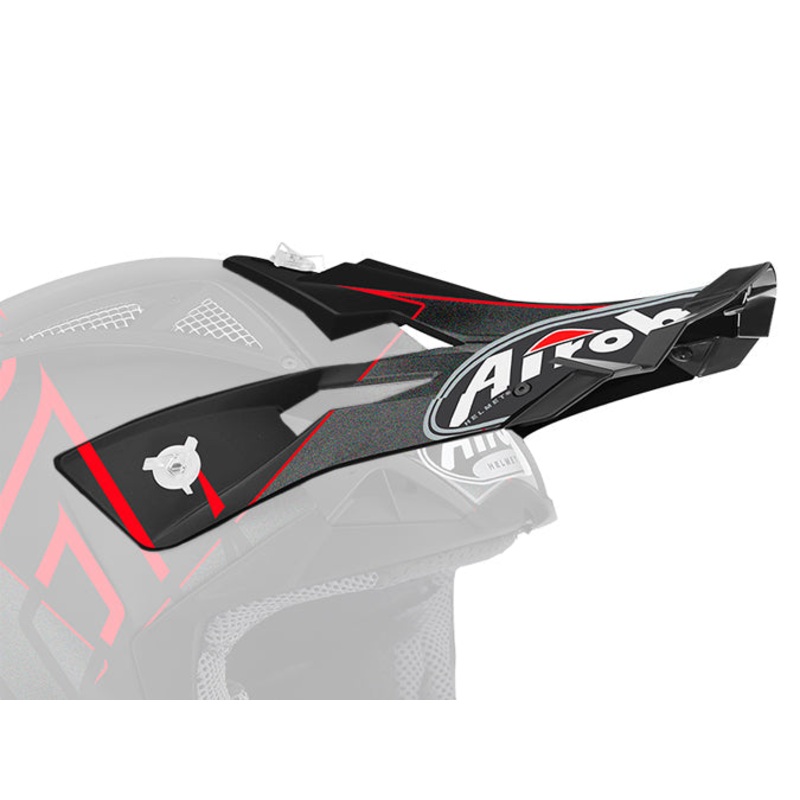Airoh Aviator 2.2 Replacement Peak - Styling Red
