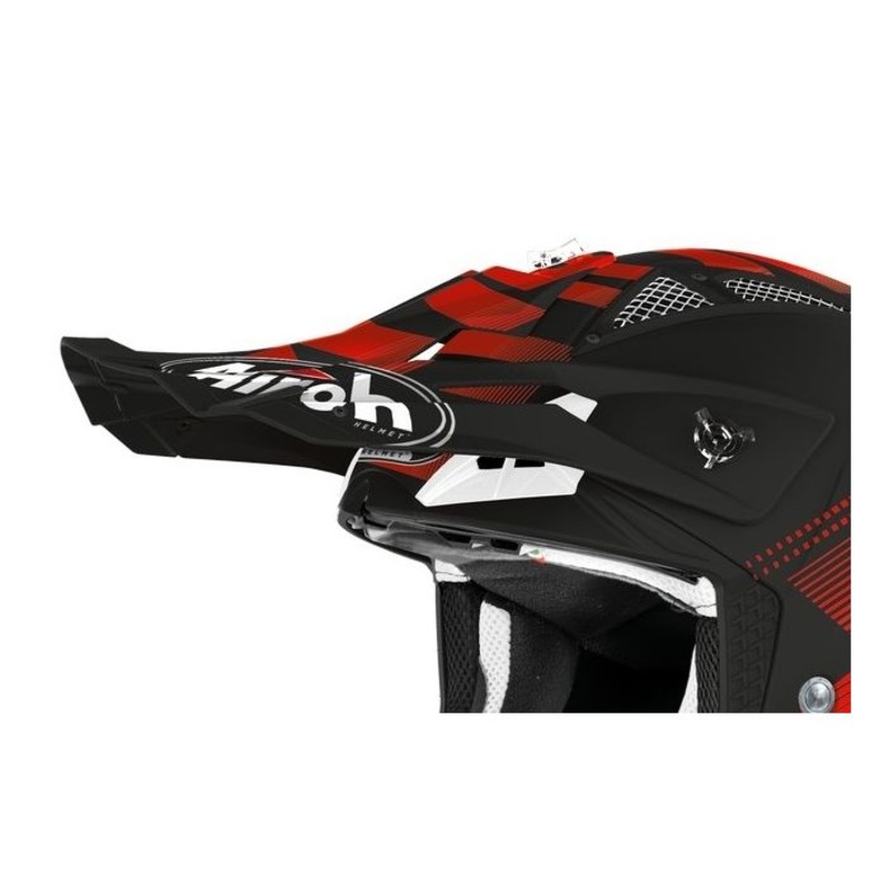 Airoh Aviator Ace Art Replacement Peak - Nemesi Orange
