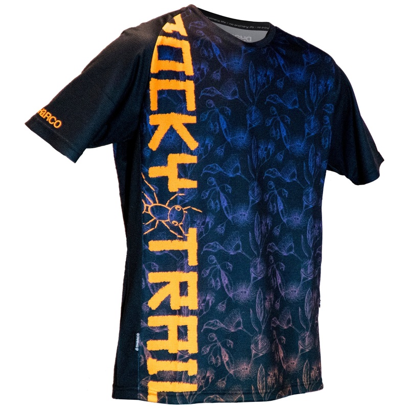 Rocky Trail X DHaRCO Men's Gravity Short Sleeve Jersey - L - Rocky Trail